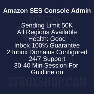 Amazon SES Console Admin